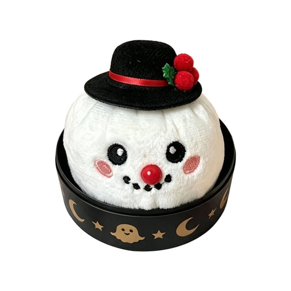 LXGGDDO Christmas Snowman Dumpling Plush Gift Set With Box, Stocking Stuffers & Party Favors for Boys Girls