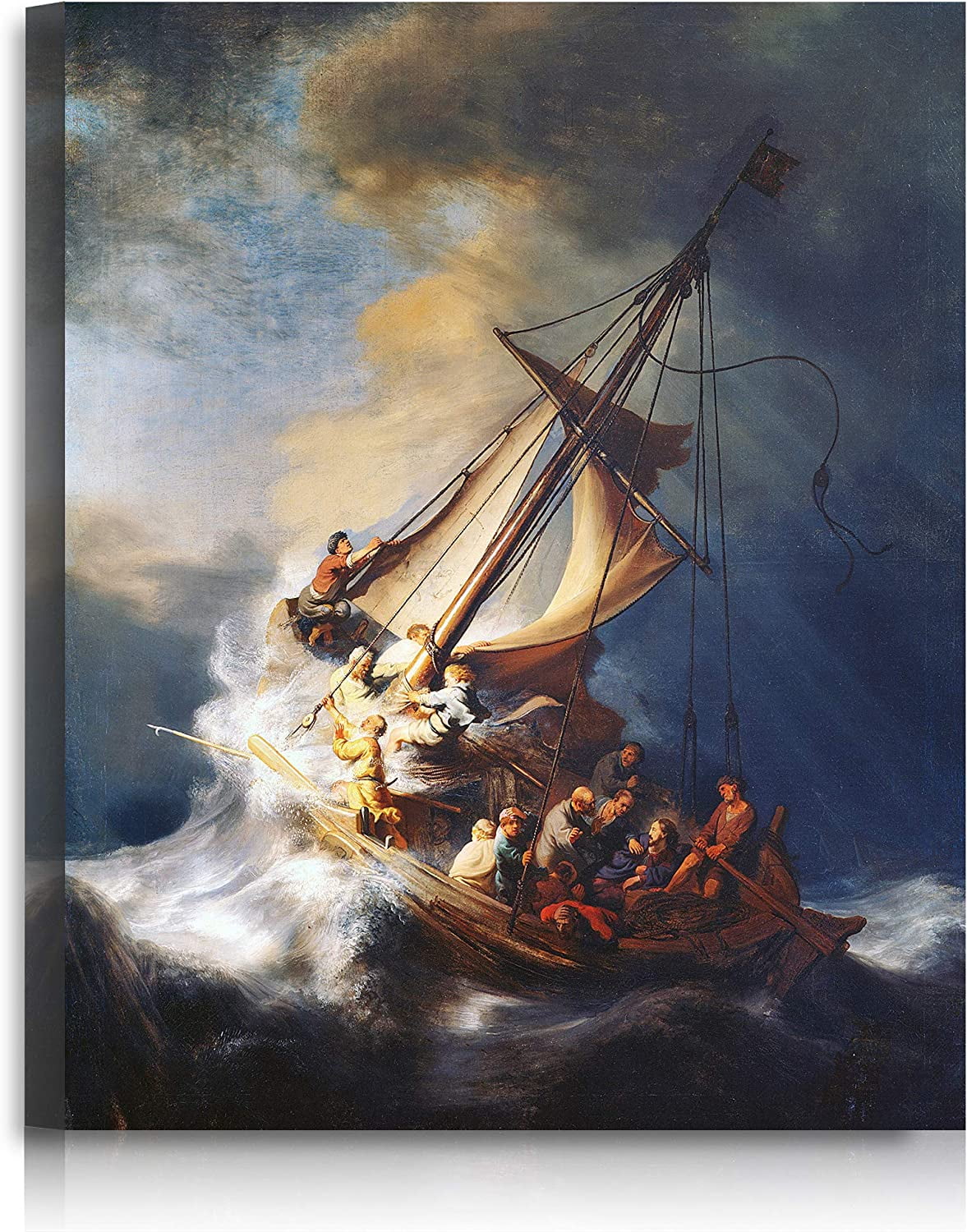 LXHB The Storm on the Sea of Galilee by Rembrandt van Rijn The World ...