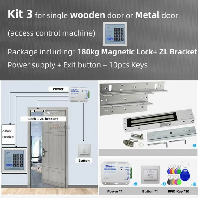 LXJNGSJ Secure RFID Electronic Gate Opener Control System for Garage