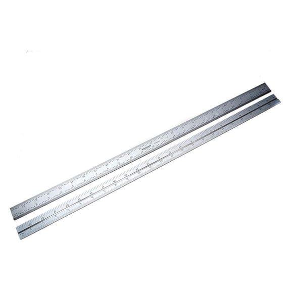 LXKJ 24 inch Combination Square Blade Ruler 4R Markings 1/8, 1/16, 1/32, 1/64 Stainless Steel Non-Glare Finish Compatible with