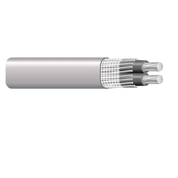 LXKJ 6-6-6 Aluminum SEU Service Entrance Cable with Ground (75FT Cut)
