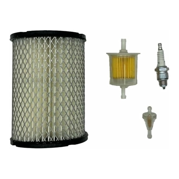 LXKJ Golf Cart Tune Up Kit Compatible with EZGO Marathon 2-Cycle 1976-1994 Gas Golf Carts Includes Air Filter Fuel Filter Plugs Engine Maintenance Kit