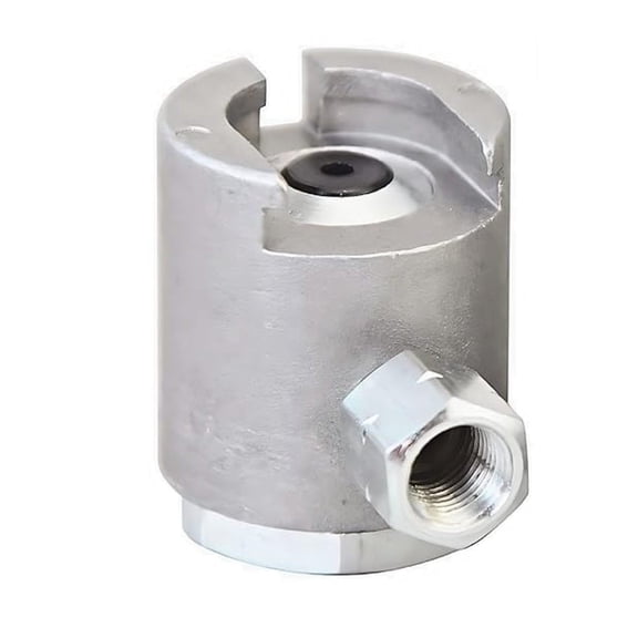LXKJ Grease Gun Button-Head Coupler: 1/8" NPT Thread, 5/8" Button Diameter