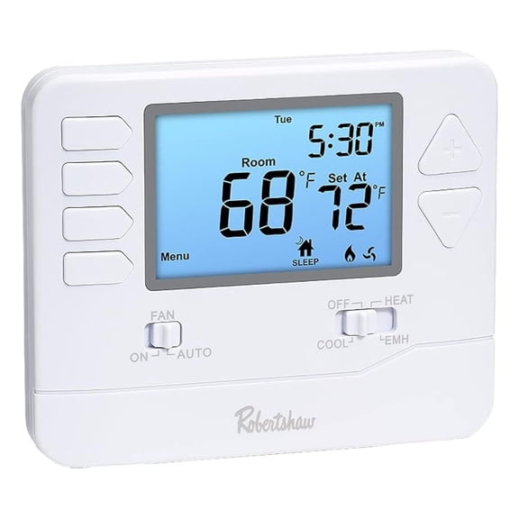 LXKJ Pro Series Non-Programmable Thermostat, Multi-Stage, 2 Heat / 1 Cool