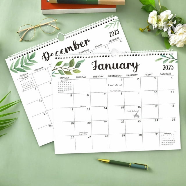 LXPAM 2025 Calendar, Wall Calendar from January 2025 to December 2025