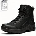 thumbnail image 1 of LXSO Men's High‑Top Tactical Boots, Heavy‑Duty All‑Terrain Outdoor Shoes with Non‑Slip Rubber Soles,  Ideal for Hiking, Hunting, Rock Climbing and Mountaineering in All Weather Conditions, 1 of 10
