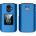 thumbnail image 1 of LXYWXS-Case for TCL Flip 3 Phone, Slim Hard Shell Protector Cover [Anti-Fingerprint, Grid Texture] for T435 (2024) - Cobalt Blue, 1 of 4