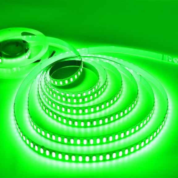 LXYWXS-LED Strip Lights, SMD 2835 LED Strip, DC12V 1200LEDs 16.4Ft 26000LM High Density LED Light Strips Waterproof IP65, 3 Times Brightness Than SMD3528 LED Strip, Green