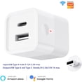 thumbnail image 1 of LXYWXS-Tuya app Micro WIFI USB adaptor, Smart 5-12V DC outlet Switch,Remote Timer your USB device by Phone app,Compatible with Alexa Google Home, 1 of 4