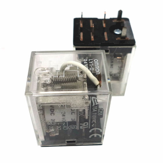 LY1-0-DC24 - RELAY DC 24V 1P2T 15A 5P PCMT 15A/120VAC/220VAC/30VDC