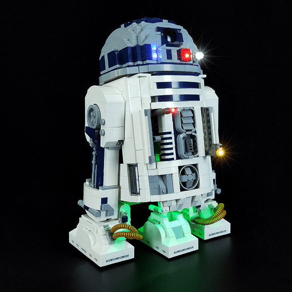 LYBMTWF LED Lighting Kit Compatible with Lego 75308 Moive Series Classic r2d2 Robot Building Blocks (NOT Include The Model Bricks)