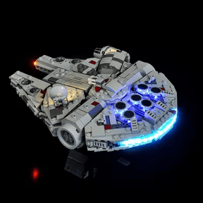 LYBMTWF LED Lighting Kit Compatible with Lego 75375 falconSpaceship Bricks (NOT Include The Model Bricks)