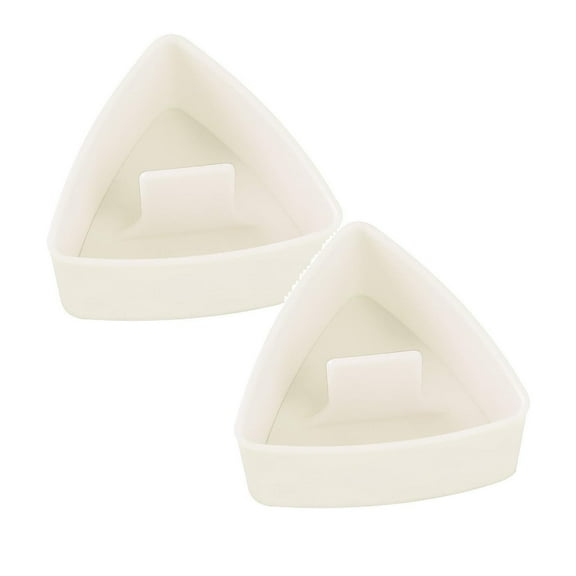 LYCAQL 2 Pack Non Stick Onigiri Triangle Sushi Press Mold, Triangle Rice Ball Mold Maker, Japanese Home Gadgets for Bento, Without Small Rice Paddle