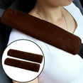 thumbnail image 1 of LYCAQL 2Pack Soft Sheepskin Car Seat Belt Pads Cover Seat Belt Shoulder Strap Covers Shoulder Pad for Car & Bag, 1 of 4