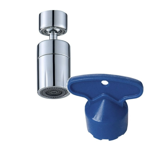 LYCAQL 360 ° Swivel Faucet Attachment ,Sink Sprayer Nozzle,Faucet Extender for Kitchen and Bathroom Sink,Faucet Aerator Head Replacement