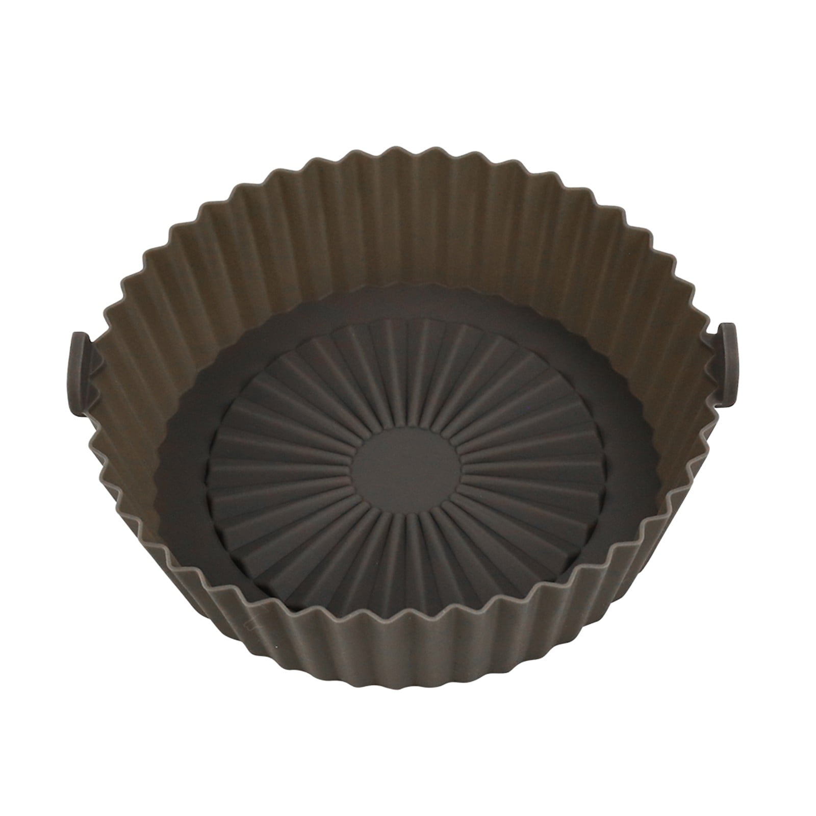 LYCAQL Air Fryer Silicone Liners Pot for 3 to 5 QT, Basket Bowl, Replacement of Flammable Parchment Paper, Reusable Baking Tray Oven Accessories (Top 6.5in, Bottom 5.7in)