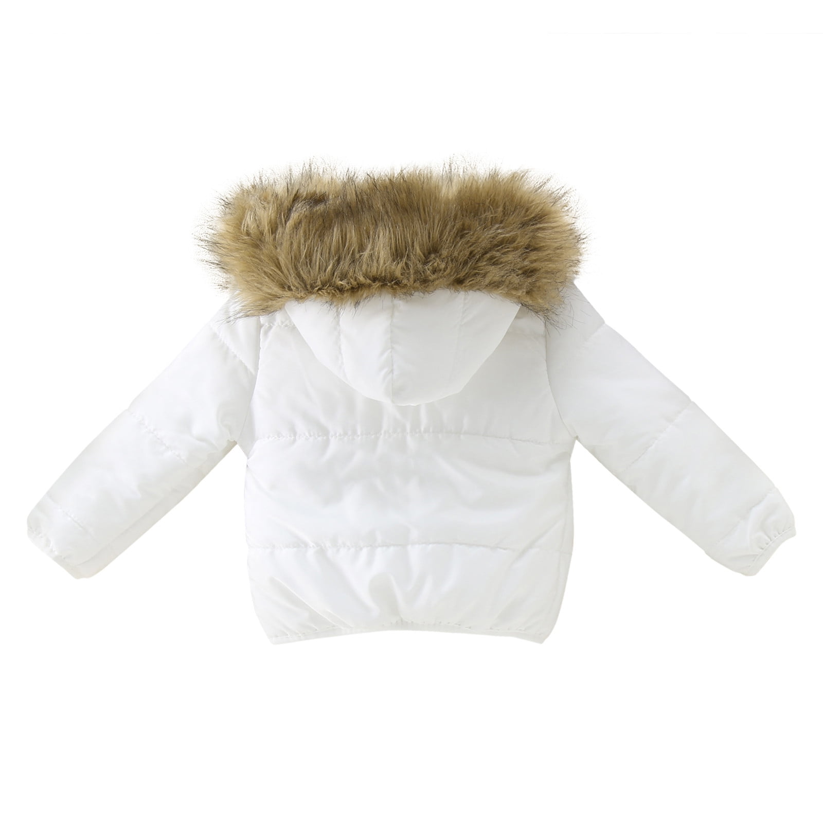 LYCAQL Baby Boy Clothes Kids Jacket Girls Snowsuit Padded Hooded Winter