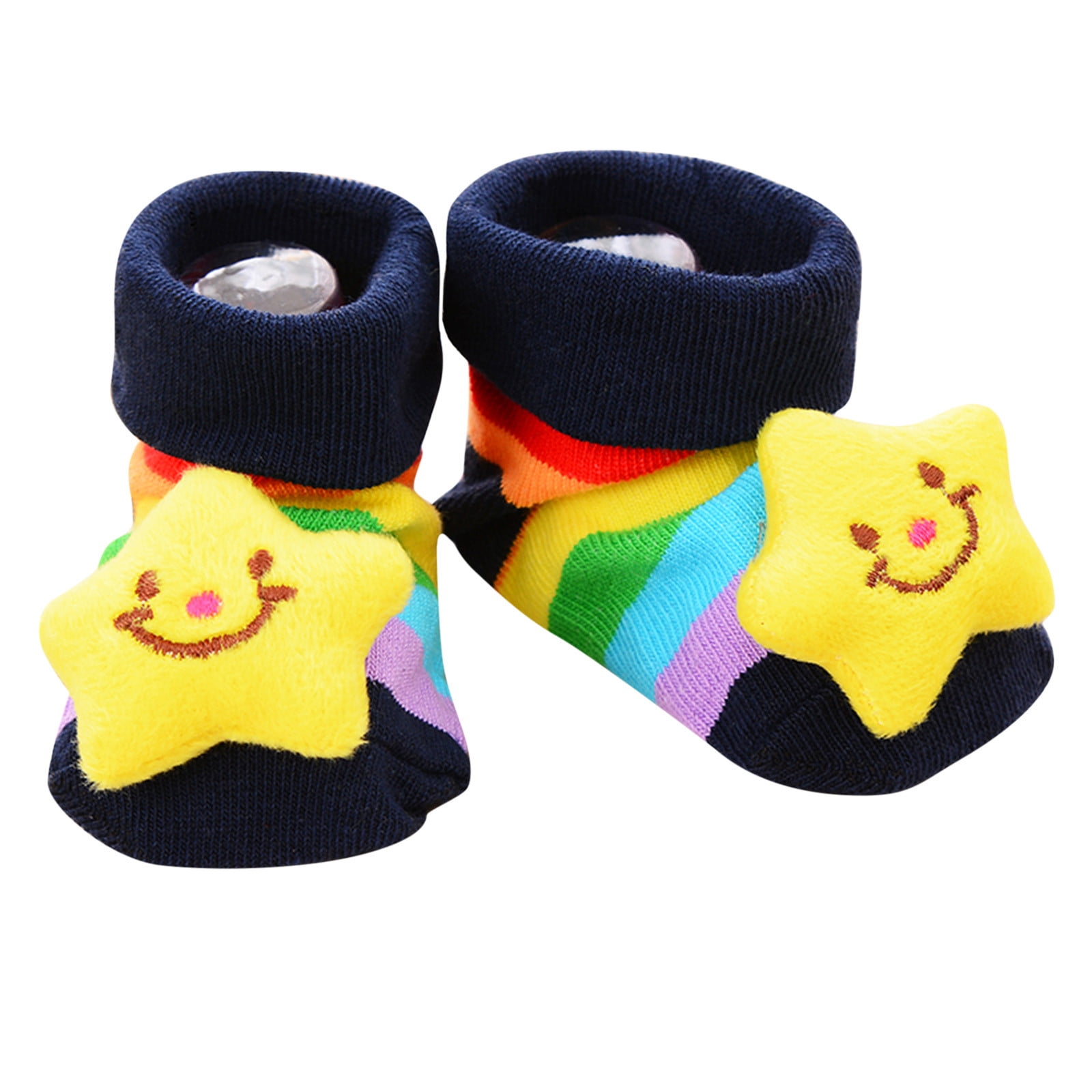 LYCAQL Baby Shoes Baby Stereoscopic 3D Slip Cartoon Boys Floor Girls
