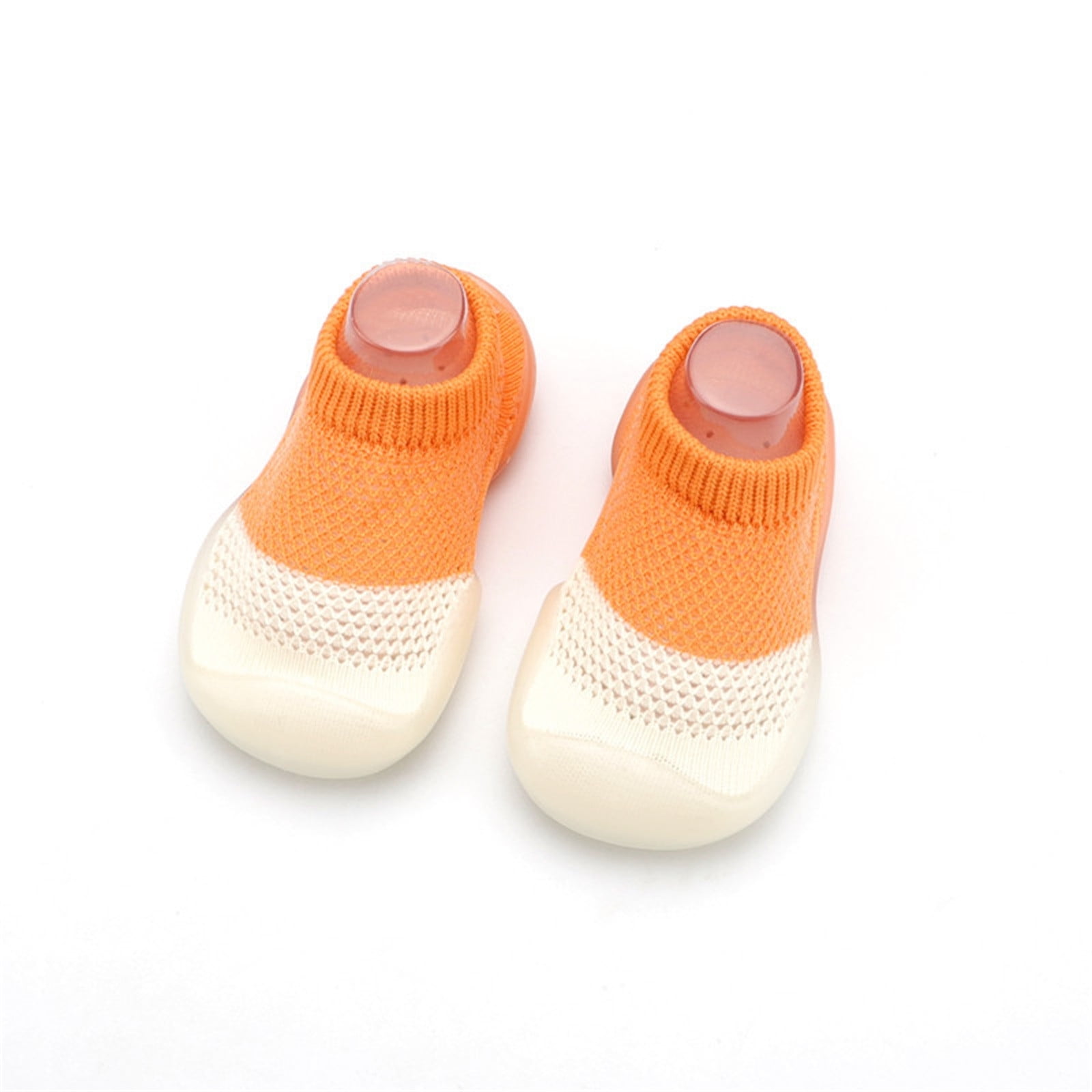 LYCAQL Baby Shoes Mesh Indoor Shoes Toddler First Elastic Colors Mixed