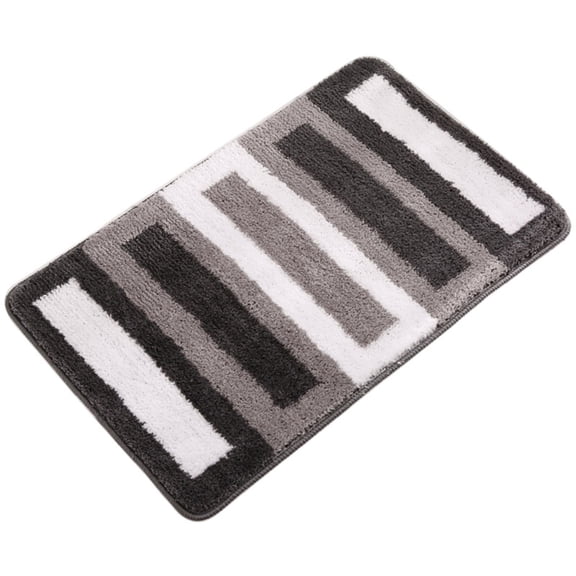 LYCAQL Bathroom Rugs Mat 36x24, Extra Soft and Absorbent Microfiber Bath Rugs, Non-Slip Plush Shaggy Bath Carpet, Machine Wash Dry, Bath Mat for Bathroom Floor, Tub and Shower