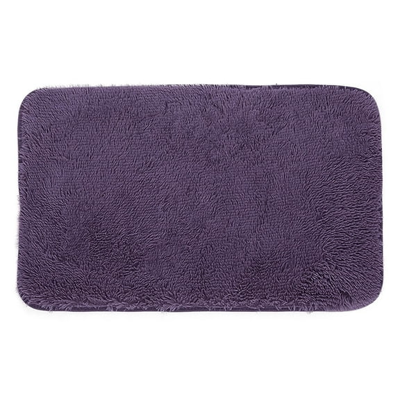 LYCAQL Bathroom Rugs Sets- Plush Bath Mat Set Quick-Dry Soft Chenille Bathroom Mat with Rubber Backing, Absorbent Bathroom Rug Set, Washable Bath Rugs for Bathroom- Bath Mats 24x16 in