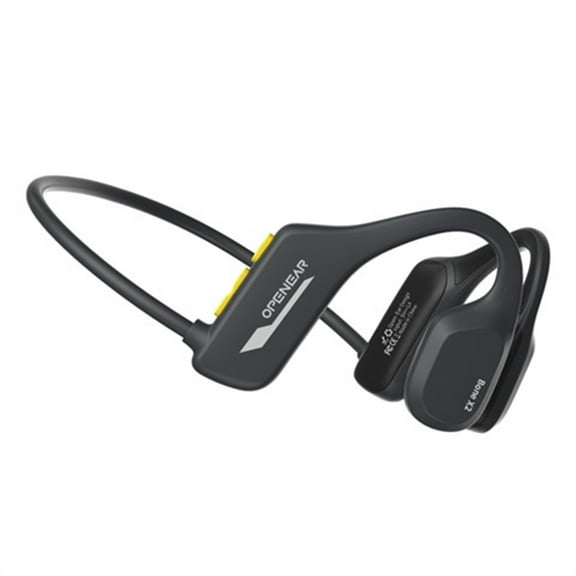 LYCAQL Bone Conduction Swim Headphones Open Ear Wireless Headsets IP68 Headphones With 5.3 And 8GB MP3 Player For Run Hike Waterproof Wireless Earphones for Sports, Running, Hiking, Cycling
