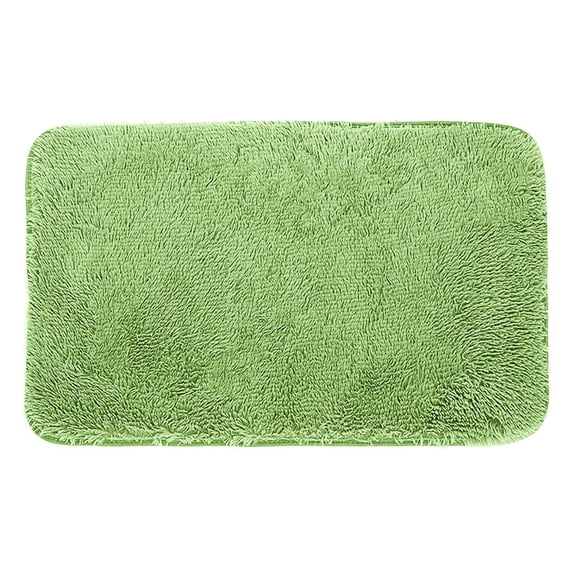 LYCAQL Carpet Welcome Decor Day Room Living Doormats Carpet Home Carpets Bathroom Products Long Hair Bathroom Mat with Rubber Backing, Washable Bath Rugs for Bathroom- Bath Mats 24x16 in