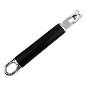 LYCAQL Channel Knife 2 in 1 Lemon Peeler Zester Garnish Citrus Peeler 5 Baldes Ultra Sharp Lemon Rind Twist Peeler Stainless Steel Bar Tool Professional Grade Bar Accessory (Sliver)