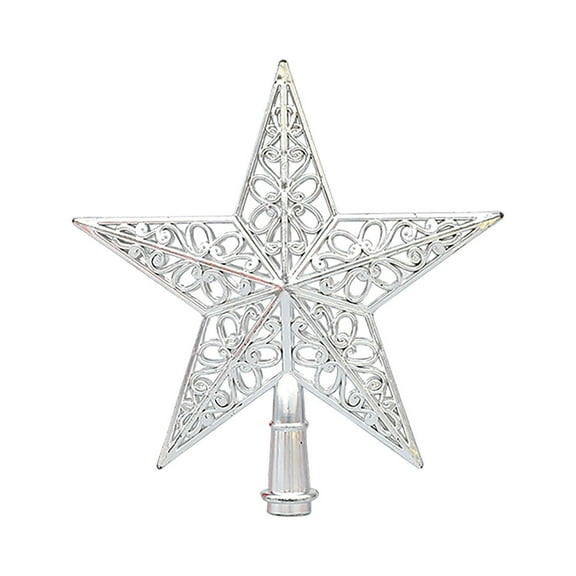 LYCAQL Christmas Tree Topper Small Star Tree Topper Christmas Star Treetop for Small Christmas Ornaments Decorative Tree Star for Xmas Christmas Party 8 Inch