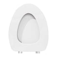 thumbnail image 1 of LYCAQL Extra Soft Elongated Toilet Seat, Soft Cover with Comfort Foam Cushioning - Fits All Standard Size Fixtures - Easy to Install, 1 of 8