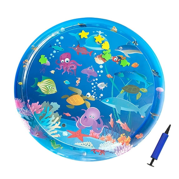 LYCAQL Extra large size Thickened Water Sensory Play mat for Cats, Cat Toys for Bored Indoor Cats, large size Cat Water Play Mat with, Innovative Water Sensor Mat for Cats for Endless Self Play