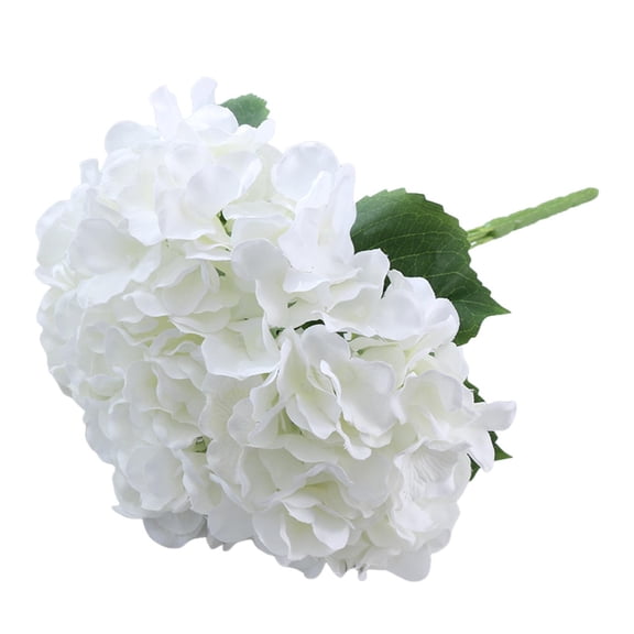 LYCAQL Florals 13'' Silk Hydrangea With Long Stems Artificial Flowers Realistic Hydrangea Flowers Bouquet For Wedding Party Home Decor Walmart Discounts