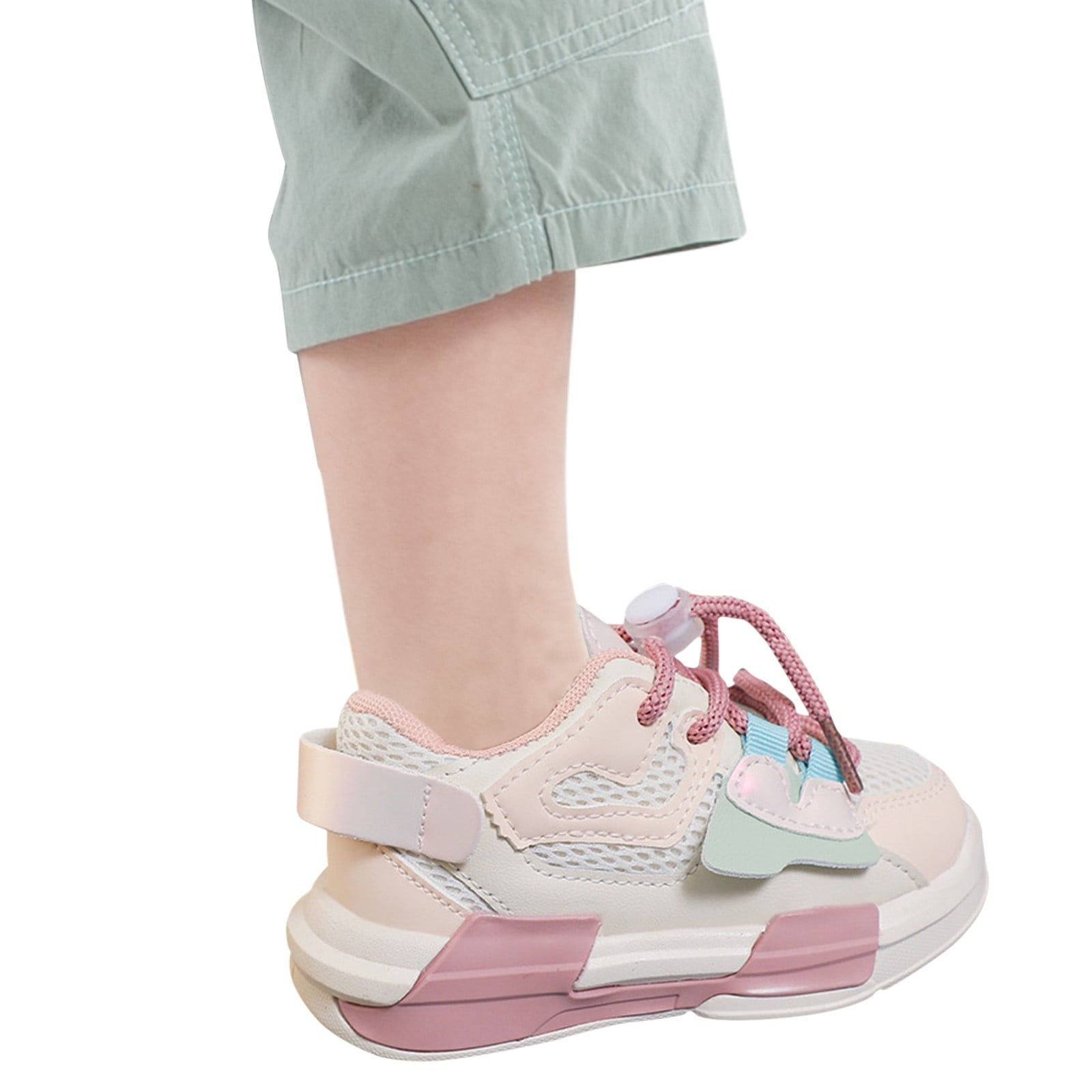 LYCAQL Girls Shoes Autumn and Winter Children'S Sports Shoes Middle and