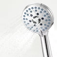 thumbnail image 1 of LYCAQL High Pressure 7-mode Handheld Shower Head - Anti-clog Nozzles, Built-in Power Wash to Clean Tub, Tile & Pets, American Hand Held Showerhead Thickened Universal Interface Pressurized Shower, 1 of 1