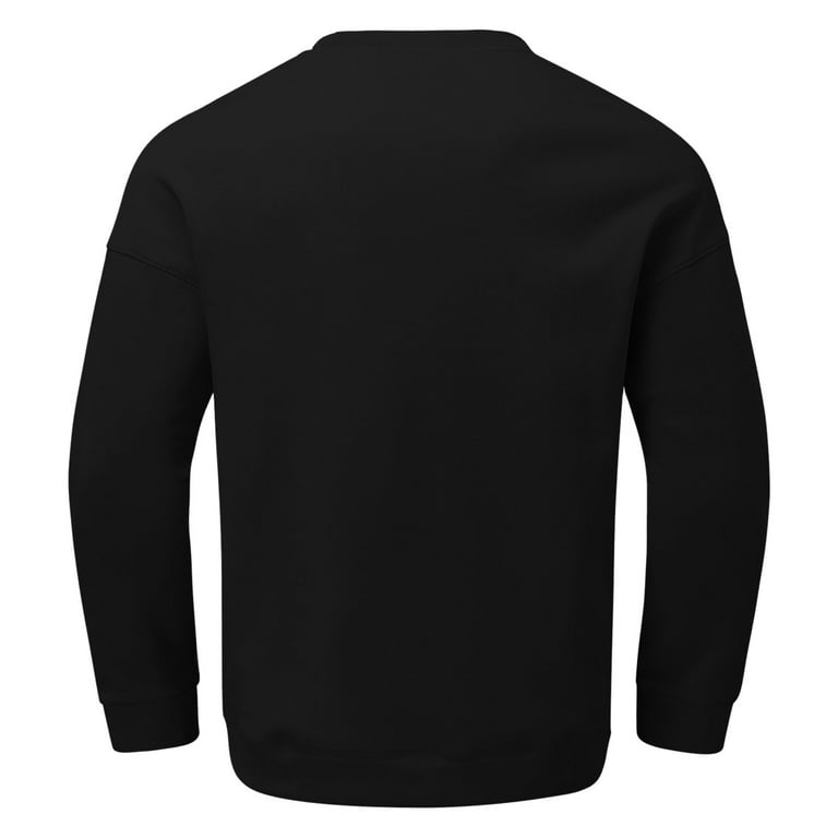 Blank black sweater deals