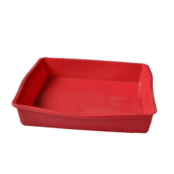 LYCAQL Kitchen Non Stick Silica gel Bread Pan for Baking Loaf Pan 8.5 Inch With Easy to Clean & Quick Release Coating Professional Baking Pan Microwave Oven Chiffon Cake Bread