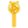 thumbnail image 1 of LYCAQL Mini Portable Fan, Powerful Handheld Fan, Cute Design Personal Small Desk Fan with Base, Lightweight Makeup USB Rechargeable Fan for Girl Women Travel Indoor Outdoor, 1 of 5