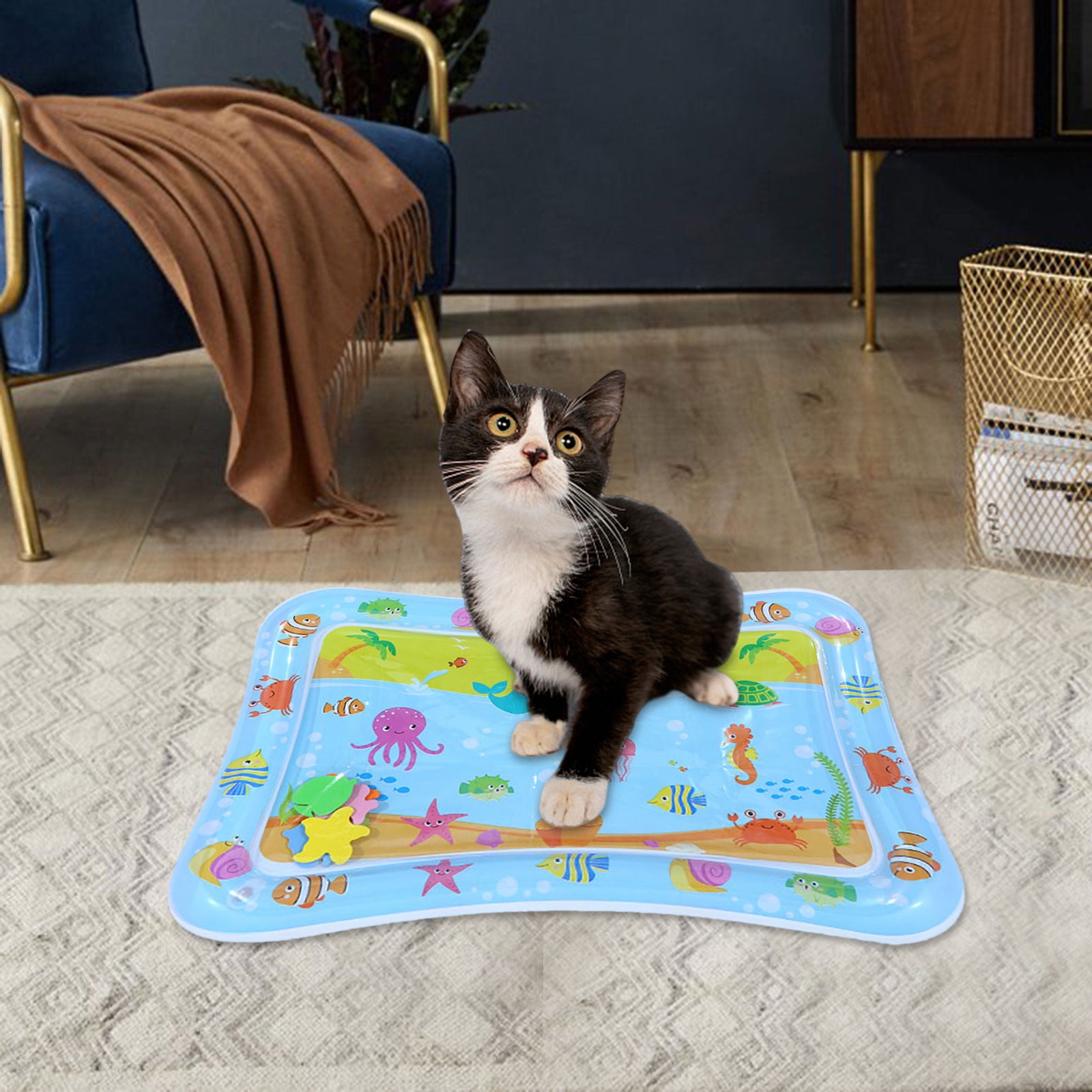 LYCAQL Pat Pad, Thickened Water Sensor Play Mat for Kids, Water Sensory ...