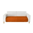 thumbnail image 1 of LYCAQL Reversible Quilted Sofa Cover, Water Resistant Slipcover Furniture Protector, Washable Couch Cover with Non Slip and Elastic Straps for Kids, Dogs, Pets (Sofa, Orange), 1 of 5
