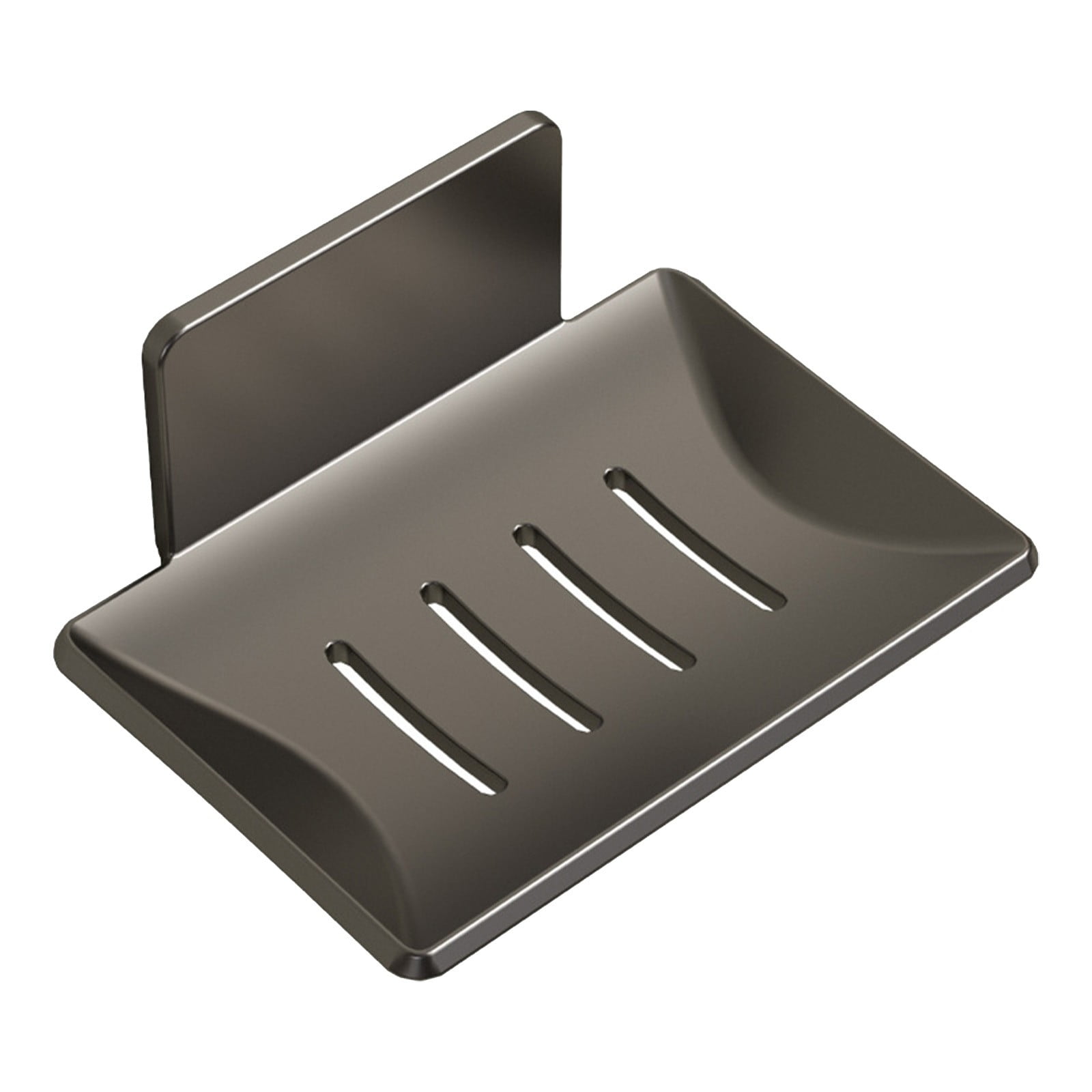 LYCAQL Shower Wall Soap Dish Holder Wall Mounted Draining Soap Razor ...
