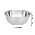 thumbnail image 1 of LYCAQL Stainless Steel Mixing Bowls Set for Kitchen, Dishwasher Safe Nesting Bowls for Cooking, Baking, Meal Prepping Thickened Multifunctional Large Basin, 1 of 8