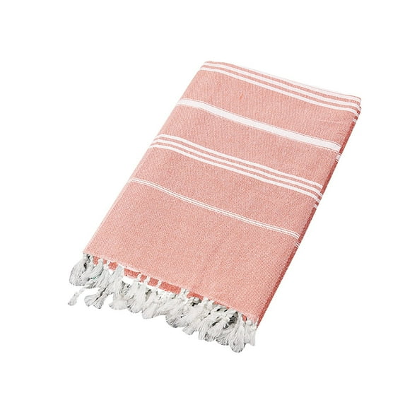 LYCAQL Turkish Beach Towels 100% Cotton, Prewashed, 71 x 40 Inches Decorative Bathroom Peshtemal Towel for Hand, Face, Hair, Gym, Yoga, Tea, Dishcloth, Kitchen and Bath