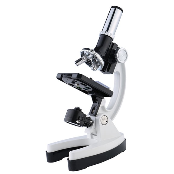 LYD 100X-1200X All-Metal Educational Compound Microscope Kit for Kids & Students (9.45 inches / 24 cm)