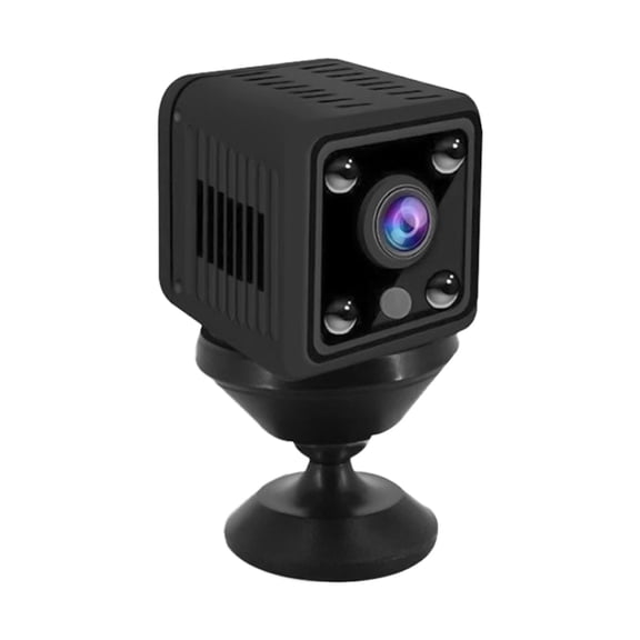 LYD 1080P Mini Camera Video Cam Full HD Camcorder 155 Wide Angle IR Night Vision Motion Detection WiFi 128GB Extended Memory for Home Security Monitoring 1.18 in / 3 cm