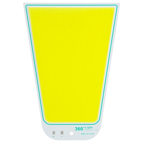 LYD 70W COB LED Panel Light with Remote Control, Ultra Bright 12V-14V Camping Lamp Plate, Waterproof Outdoor Light for Tent Backpacking, 7.9 x 5.5 inches / 20.0 x 14.0 cm