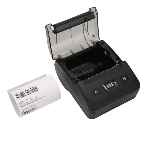 LYD 80mm Portable Thermal Label Printer BT4.2 Wireless Shipping Receipt POS Printer ESC/POS Compatible for Windows Android iOS, Black (6.69 x 5.12 x 2.76 inches / 17.0 x 13.0 x 7.0 cm)