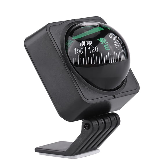 LYD Dash Mount Compass Navigation Ball Adjustable Direction Pointing Guide for Car Truck Boat Marine Vehicle, 7.00 x 6.00 x 6.00 Inches / 17.8 x 15.2 x 15.2 cm