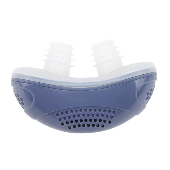 LYD Electric Prevent Snoring Device Easy Breathe Improve Sleep Quality Solution Tool Blue 2.36 in