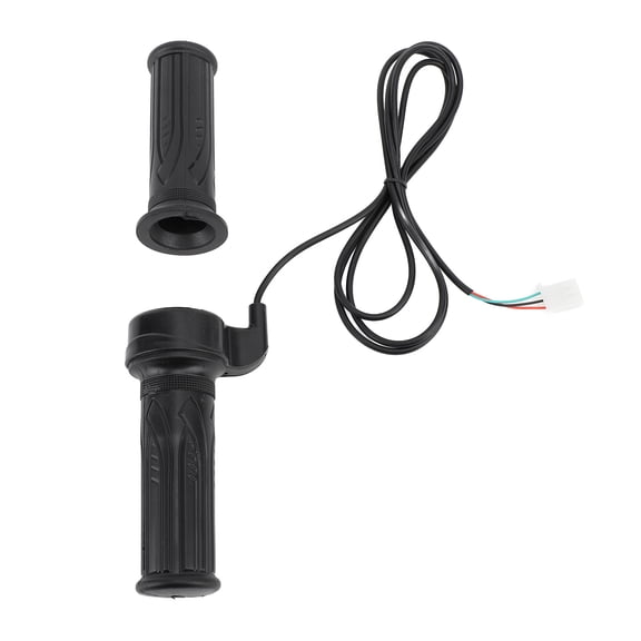 LYD Electric Throttle Grip 22mm 25mm Universal 3 Wire 12V-72v Twist Throttle Hand Grip Controls with Accelerator Handle Switch for MiniMoto Dirt Bike Electric Chopper Scooter (0.8 in / 1.0 in)