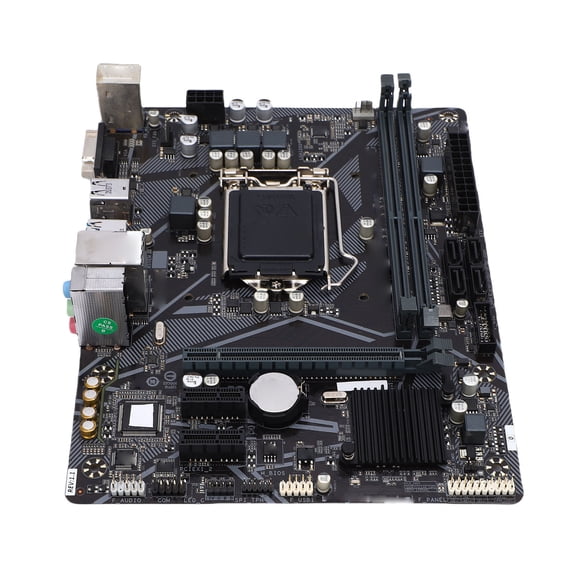 LYD H410M-S2 Motherboard M-ATX 2xDDR4 DIMM Slot Support for LGA 1200 10th Gen Core CPU Dual Channel Memory